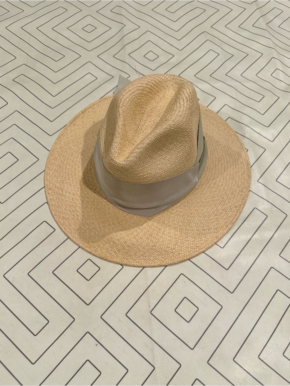 Freya Gardenia Straw Hat with Band